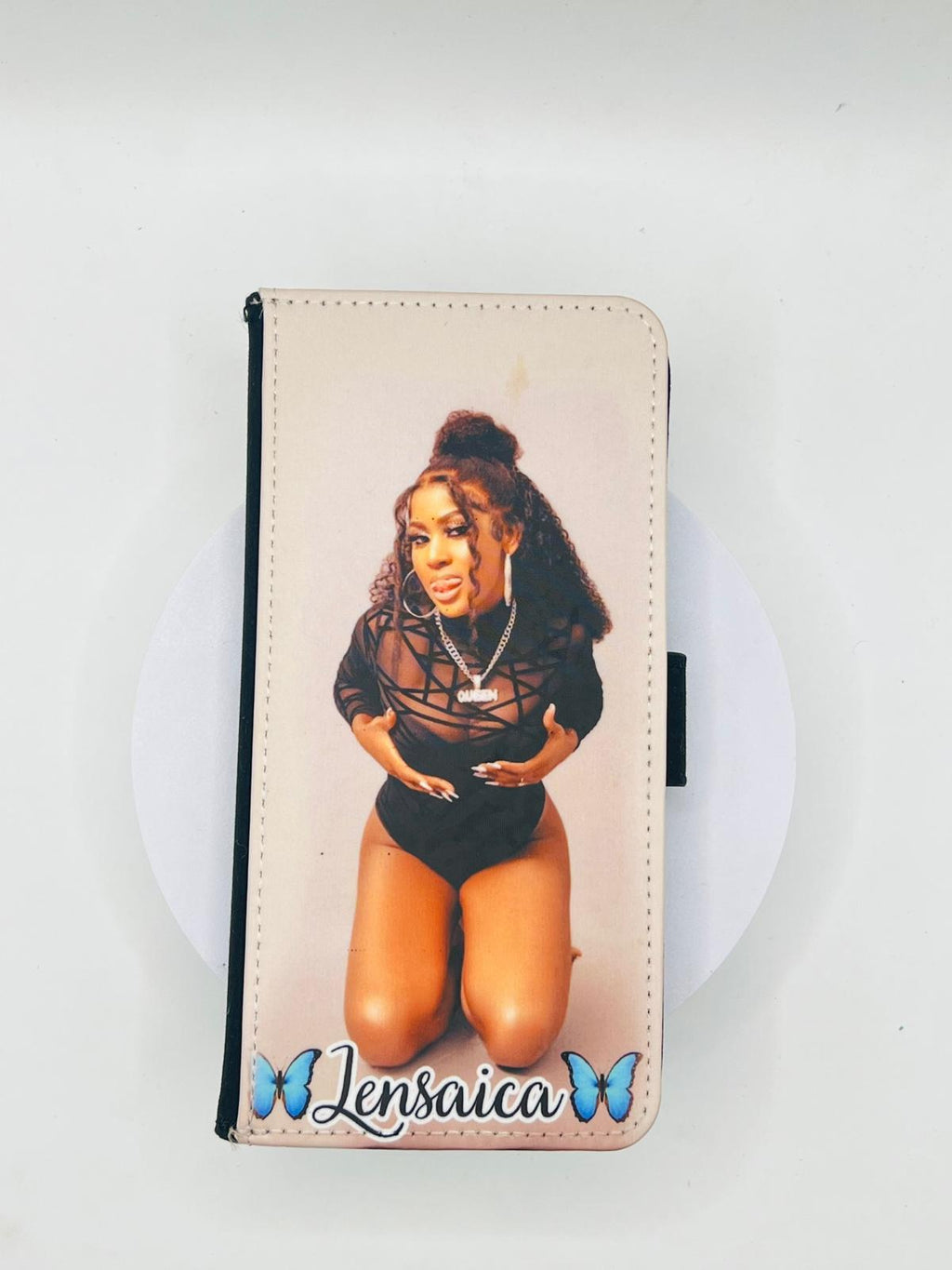 Custom Portrait Wallet Personalized Name