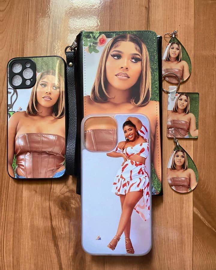 Custom Portrait Wallet Personalized Name