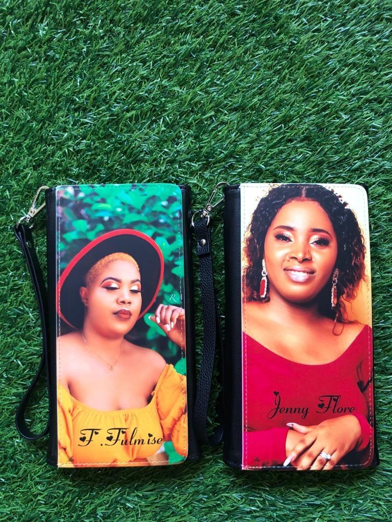 Custom Portrait Wallet Personalized Name