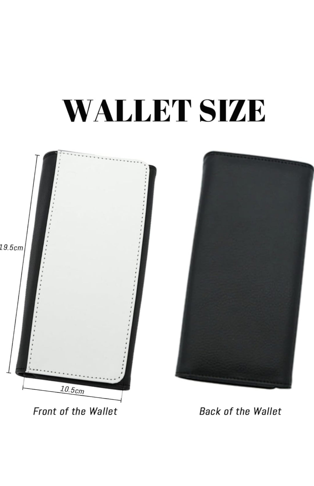 Custom Portrait Wallet Personalized Name