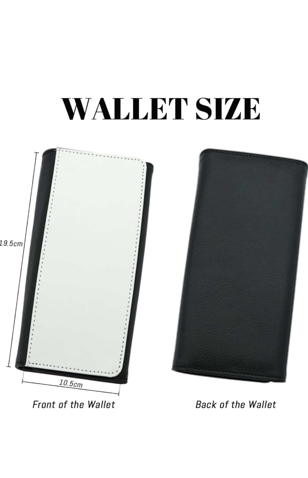 Custom Portrait Wallet Personalized Name