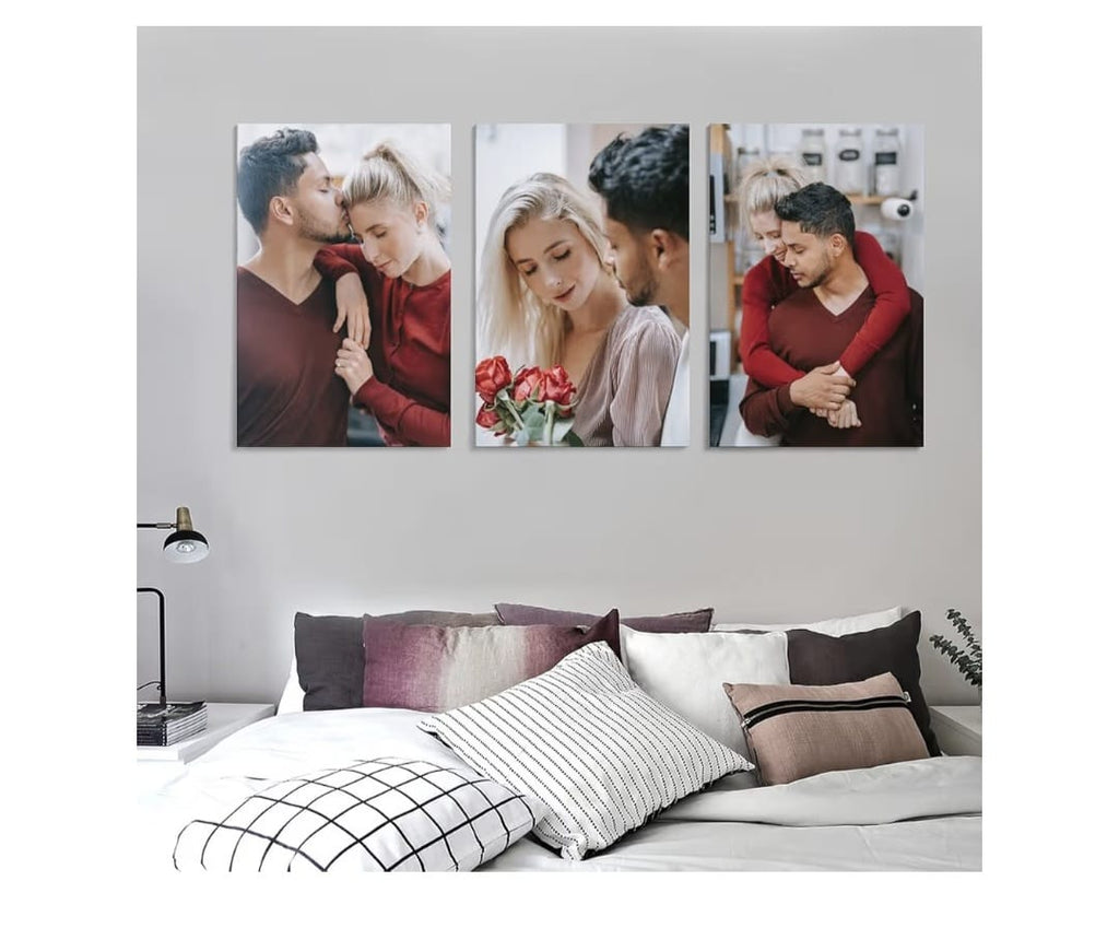 Crimson Elegance: Romantic Rose Portrait Poster 18*24